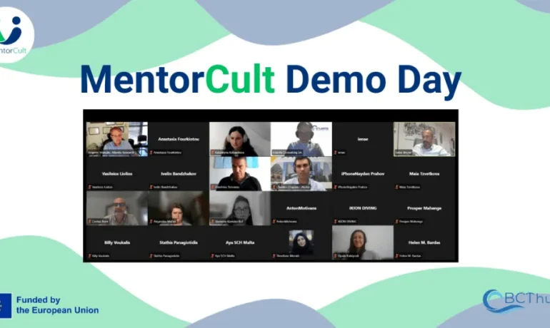 Η Εκδήλωση MentorCult Demo Day ολοκληρώθηκε με μεγάλη επιτυχία!
