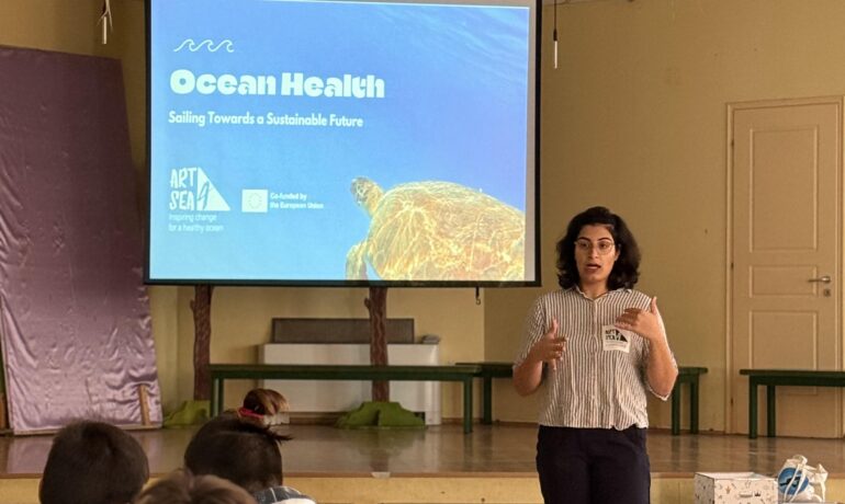 Δράση Ευαισθητοποίησης στο πλαίσιο του έργου ART4SEA στο 3ο Πειραματικό Δημοτικό Σχολείο Ευόσμου