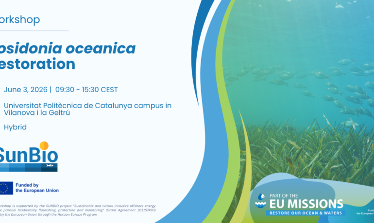Η Ατλαντίς Συμβουλευτική συνδιοργανώνει workshop με θέμα “Posidonia oceanica Restoration” στο πλαίσιο του έργου SUNBIO